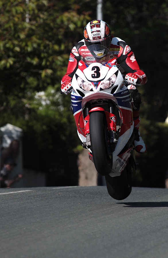 John McGuinness at Ago's Leap