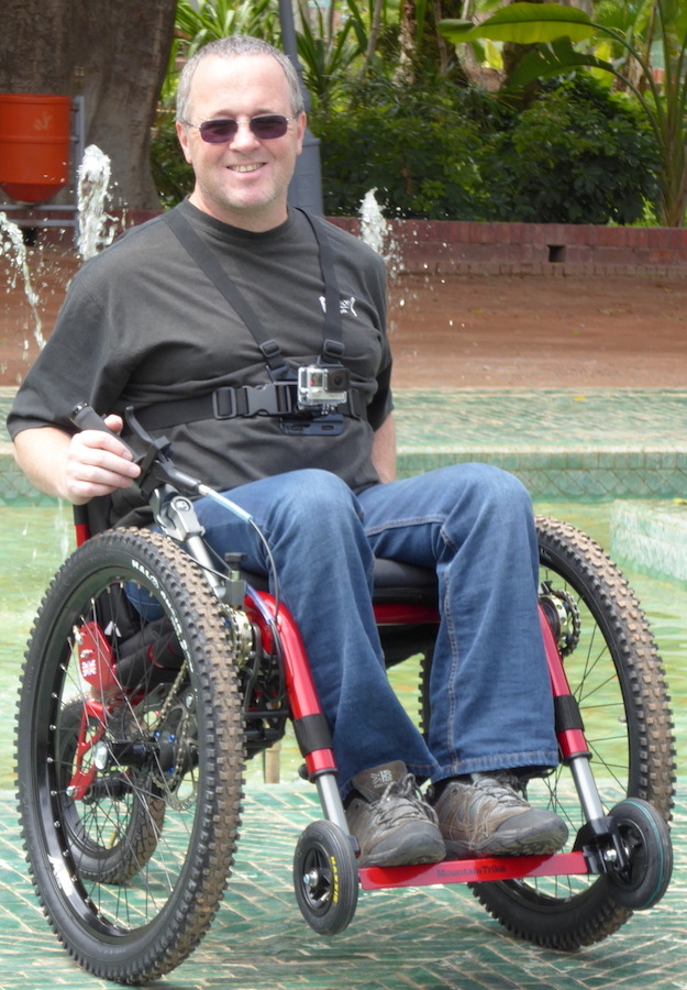 Mountain Trike off-road wheelchair