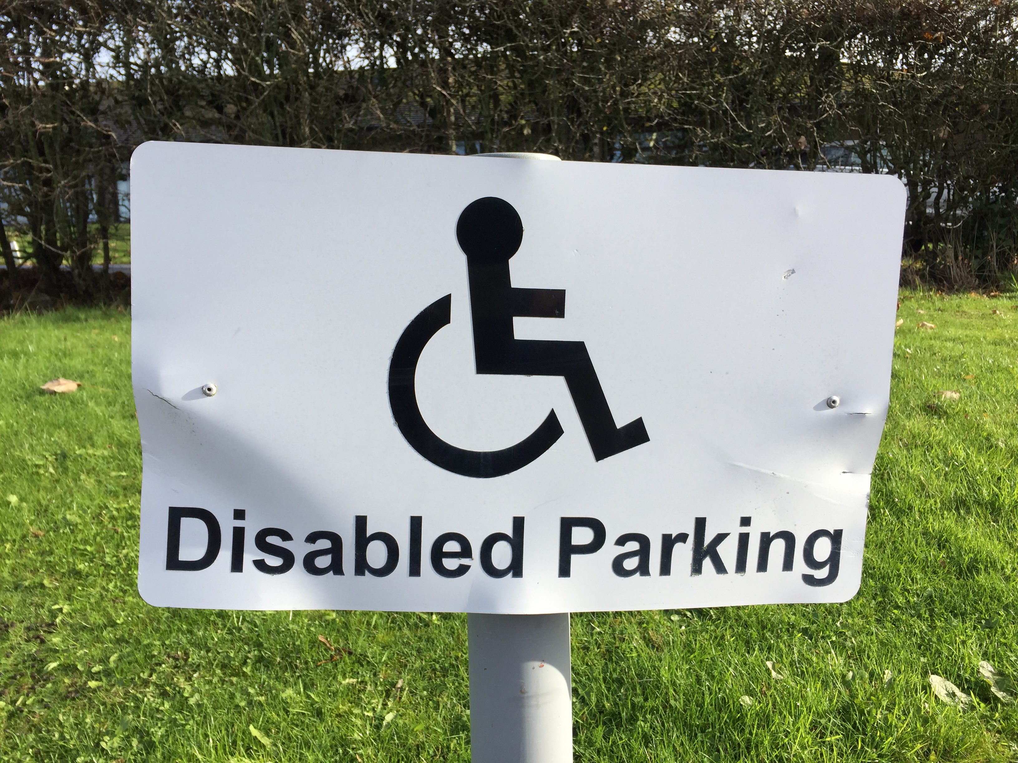 Disabled Parking sign