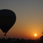 Hot Air Balloons from the Guesthouse.